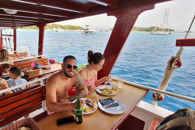 All-Inclusive Blue Lagoon & 3 Island Boat Tour with Food & Drinks - Stop 2: Blue Lagoon and Krknjasi Bay, Your Main Swim and Snorkel Window