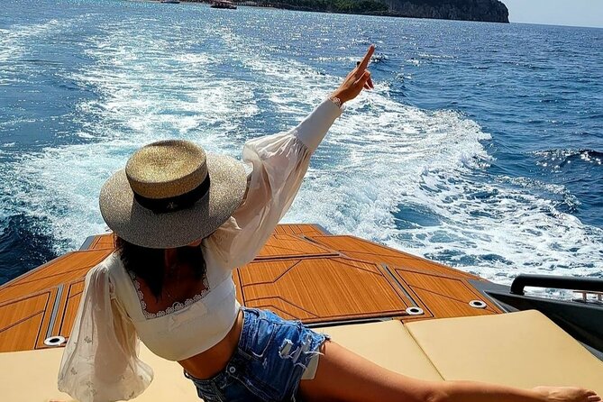 Blue Cave & Hvar, 5 Islands Speedboat with Luxury Seats in Shade - Stiniva bay by panorama: the view is the point