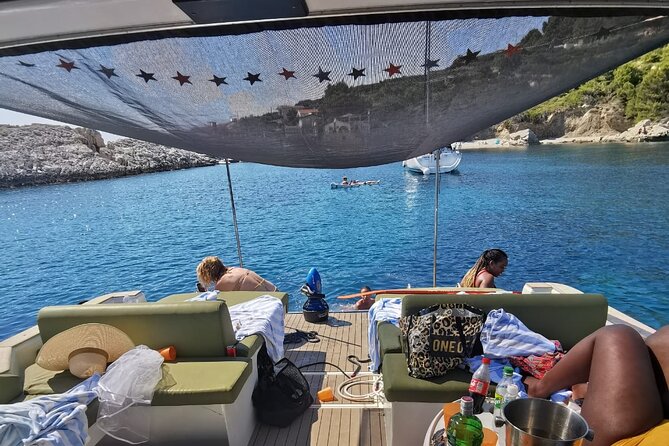 Blue & Green cave tour with yacht from town Hvar - Pakleni Islands and Palmižana bay: more time to swim and linger