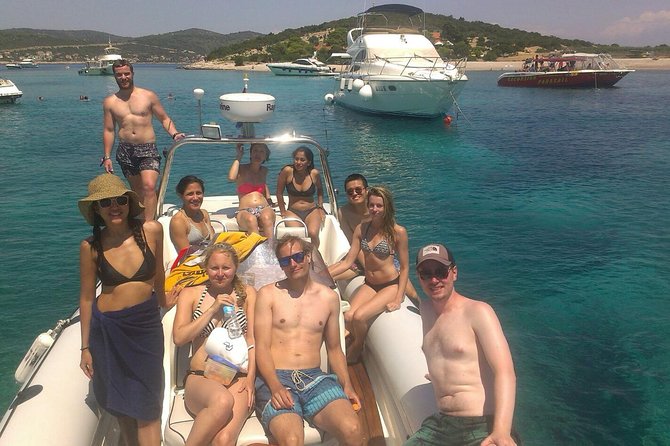 Blue Lagoon and Trogir town half day - private speed boat tour from Split - Stop 3: Laganini Beach Club drink stop and laid-back views