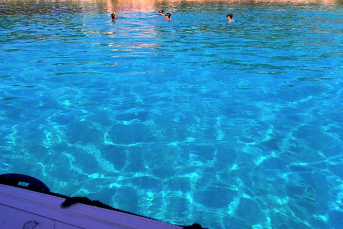 Blue Lagoon & three islands: 5 hours half day relax tour - Blue Lagoon and Krknjasi Bay: your main beach and snorkel hour (included)
