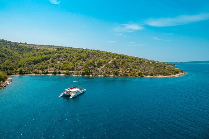 Blue Lagoon, Trogir & Čiovo catamaran tour with Food and Drinks - Price and value: why $108-ish can be a smart buy