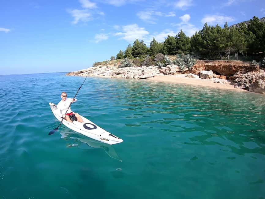 Bol: Zlatni Rat Beach Kayak Tour with Snorkeling - Key Highlights You’ll Feel Fast