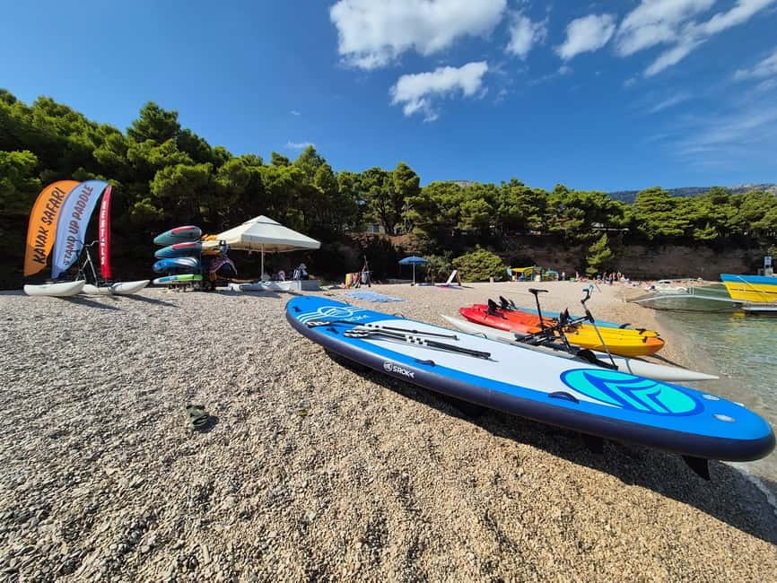 Bol: Zlatni Rat Beach Stand Up Paddle Board Rental - Key things you’ll notice fast
