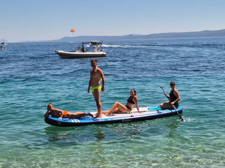 Bol: Zlatni Rat Beach Stand Up Paddle Board Rental - Zlatni Rat Beach from the water, why this feels different