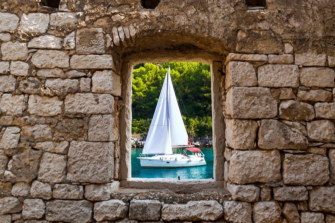 Brac Island One-Day Trip with the Sailboat Nana - Private Tour - Taking the helm and feeling in control without the stress