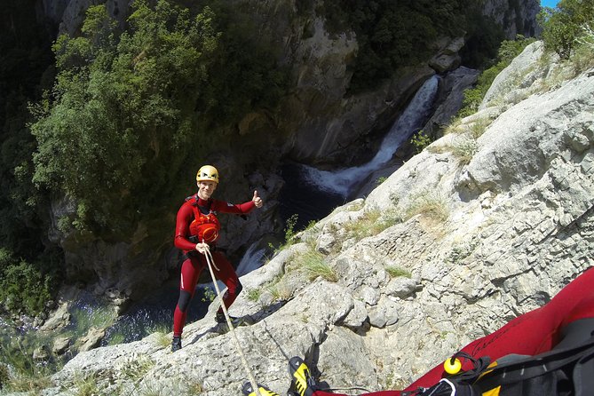 Canyoning advanced on Cetina river from Omiš - Omiš to Zadvarje, then straight into canyon mode