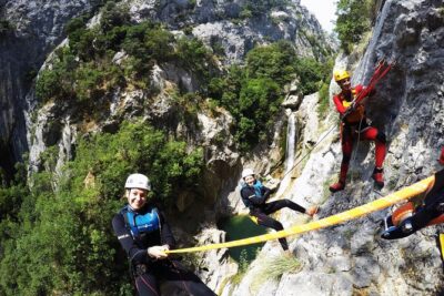 Canyoning advanced on Cetina river from Omiš