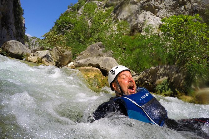 Canyoning basic on Cetina river from Omiš - Life in the canyon: walking, jumping, pools, rapids, and waterfall passages