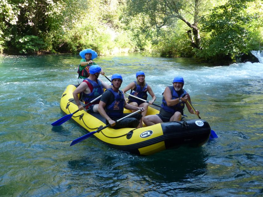 Cetina River: Rafting and Cliff Jumping Tour - Cliff jumping up to 5 meters: how to choose your comfort level