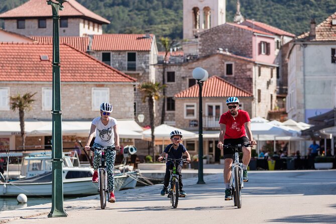 Cycle Hvar Tour - Stop 3: Vrboska’s Fragrant Trails and Bridge-Linked Inlet Views