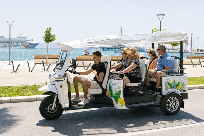 Eco City Tour Split - Diocletian’s Palace stops: Golden Gate and the Peristyle square