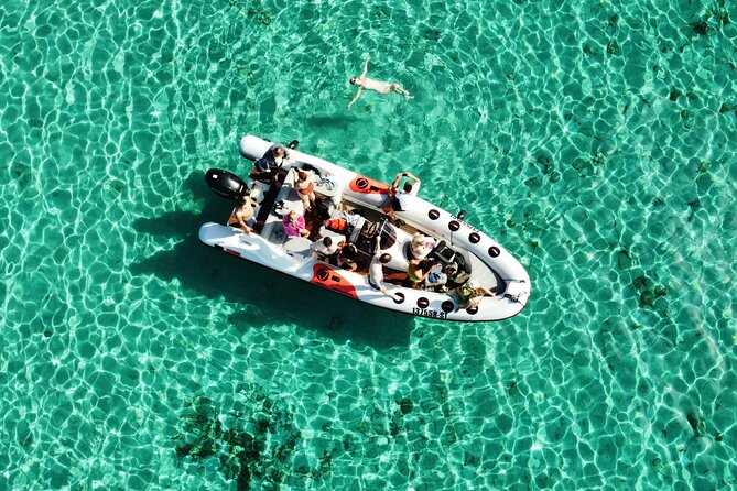 Escape from Split to Blue lagoon - Meeting at Trumbićeva obala, then settling into the day