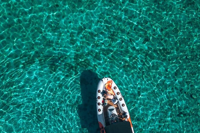 Escape from Split to Blue lagoon - Krknjasi Bay (Blue Lagoon area): swimming and chilling for about an hour