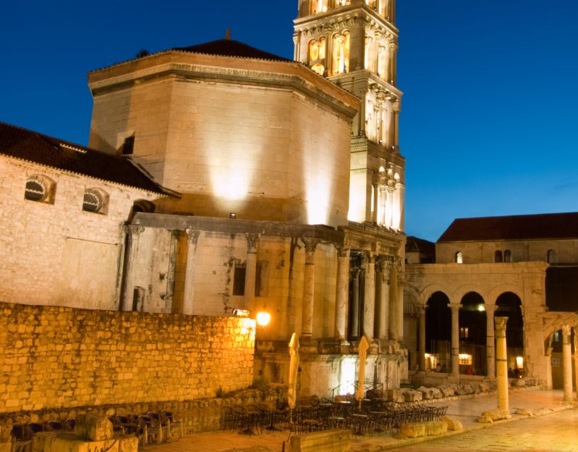 Evening Group Walking Tour - Split Old City Diocletian's Pal - Peristyle Square: your visual anchor for the palace complex