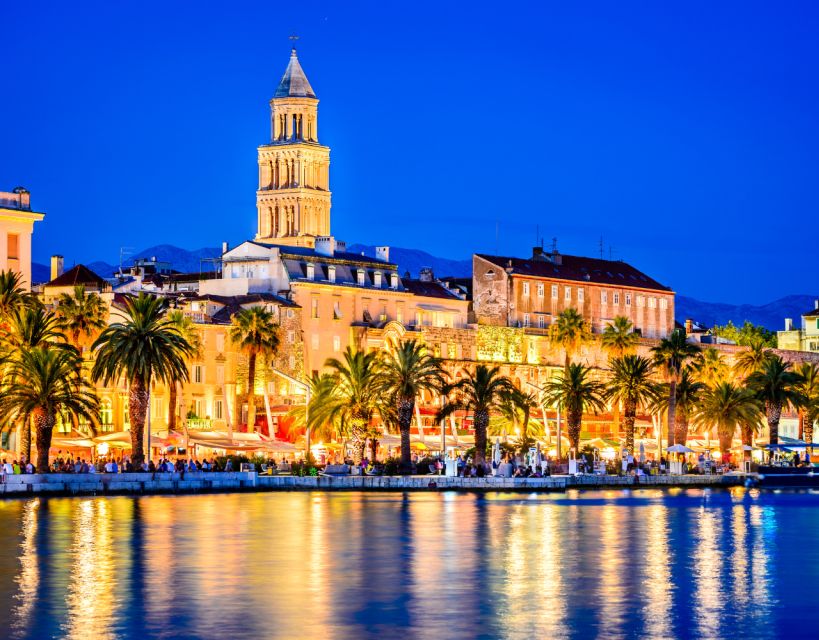Evening Group Walking Tour - Split Old City Diocletian's Pal - Meeting point: the big red sign and getting oriented fast