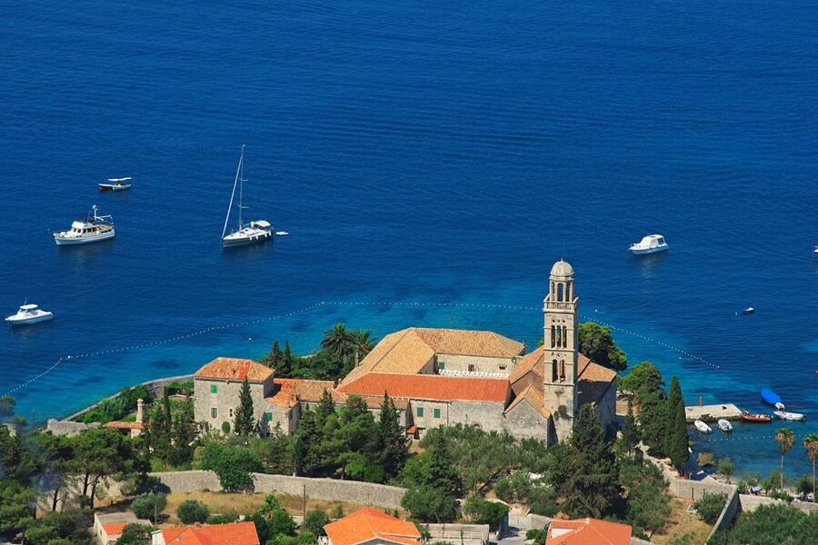 From Brač: Panoramic Flight over Brač, Hvar, Šolta, & Split - Over Split and Back to Supetar: Completing the Circuit