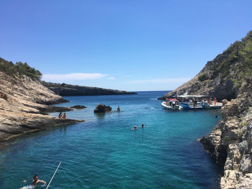 From Hvar: Blue Cave, Green Cave & 5 Islands Speedboat Tour - Meeting at Gajeta Agency, then away from the crowds