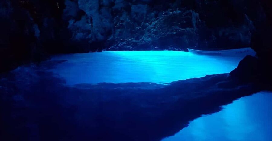 From Hvar: Blue cave group speedboat tour full day - Budikovac Blue Lagoon: your first swim, snorkel, and photo stop