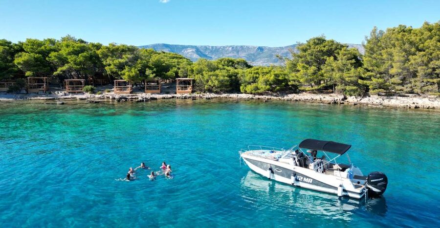 From Makarska: Hidden Gems of Hvar Island's North Shore - Entering the Water View: Why This Route Starts in Makarska