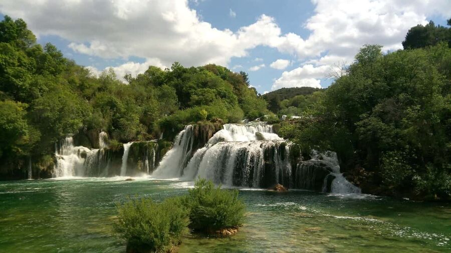 From Makarska: Krka Waterfalls & Šibenik Day Trip - Skip-the-line at Krka: what’s included and what you must budget