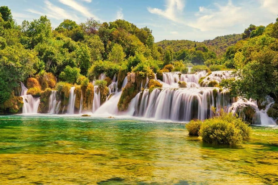 From Makarska: Krka Waterfalls & Šibenik Day Trip - Pickup in Makarska: where it starts and how the timing flows