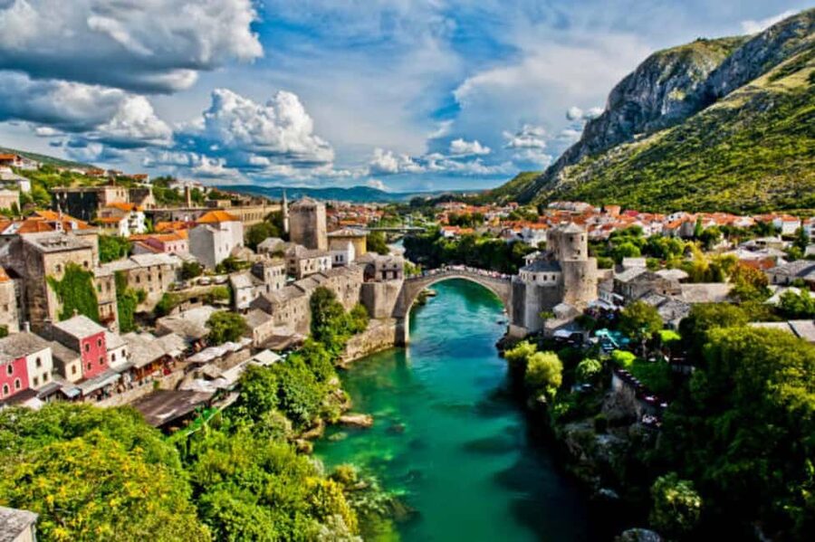 From Makarska: Mostar Day Trip - Stari Most and the Ottoman bridge story you can see