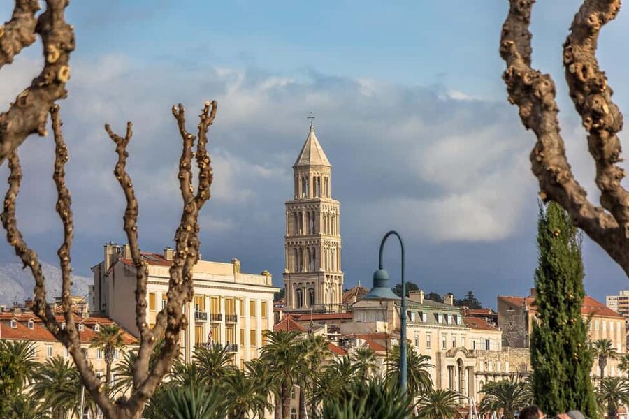 From Makarska : Split City Guided Tour & Free Time - Your guided walking tour: Diocletian’s Palace and the street clues you’ll use later