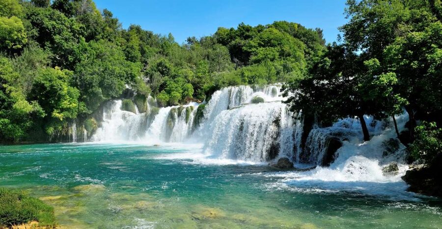 From Omiš: Krka Waterfalls and Trogir Small Group Tour - Krka National Park Entry and the Park Rhythm