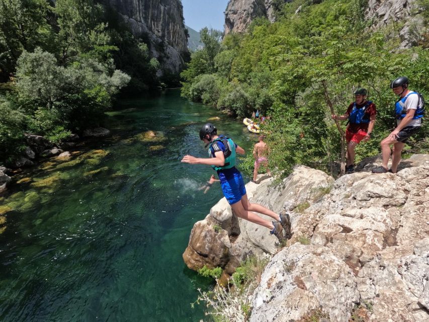 From Omiš/Split: Cetina River Rafting Experience - Stop One at Pojišanska ul. 20, what happens before the river time