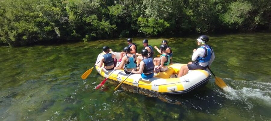 From Omiš/Split: Cetina River Rafting Experience - Who you are on the raft, and what the guide team does