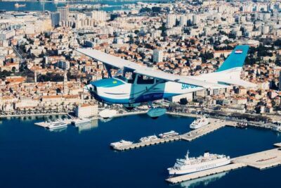 Panoramic Flight over Split