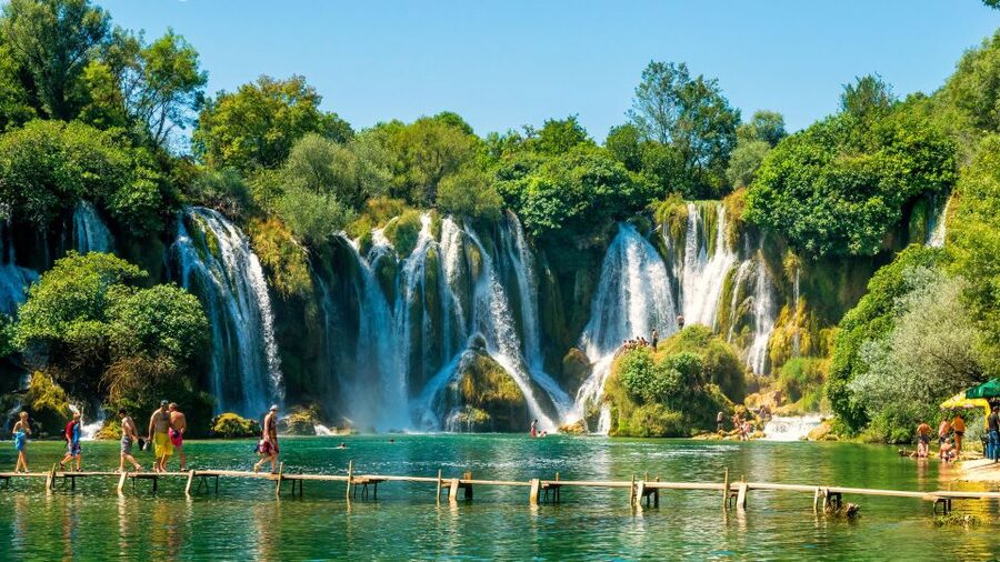 From Split and Trogir: Mostar Tour with Kravica Waterfalls - Key things I’d circle on your map