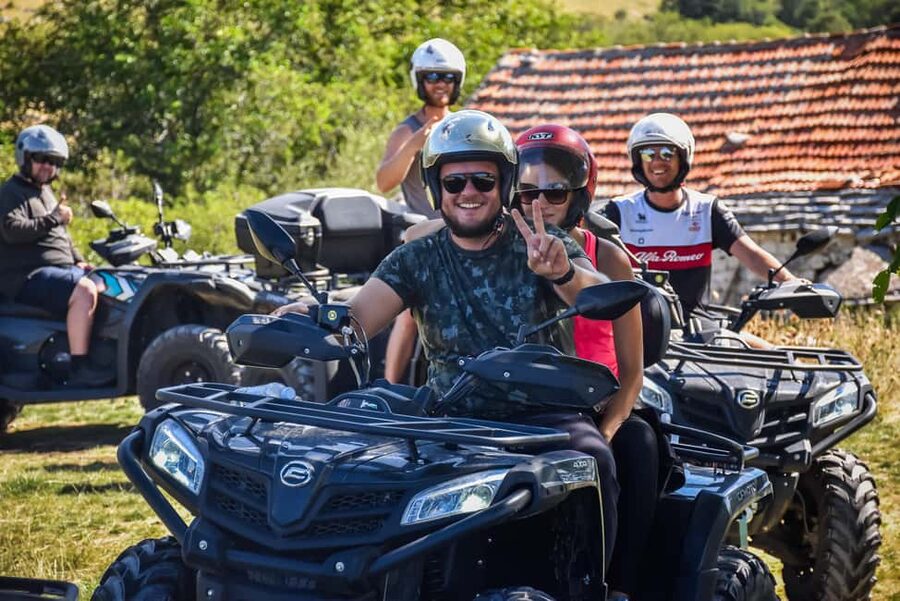 From Split: ATV Dinara Mountain Tour with Picnic - Dinaric Alps trail time: more action, more focus, more reward