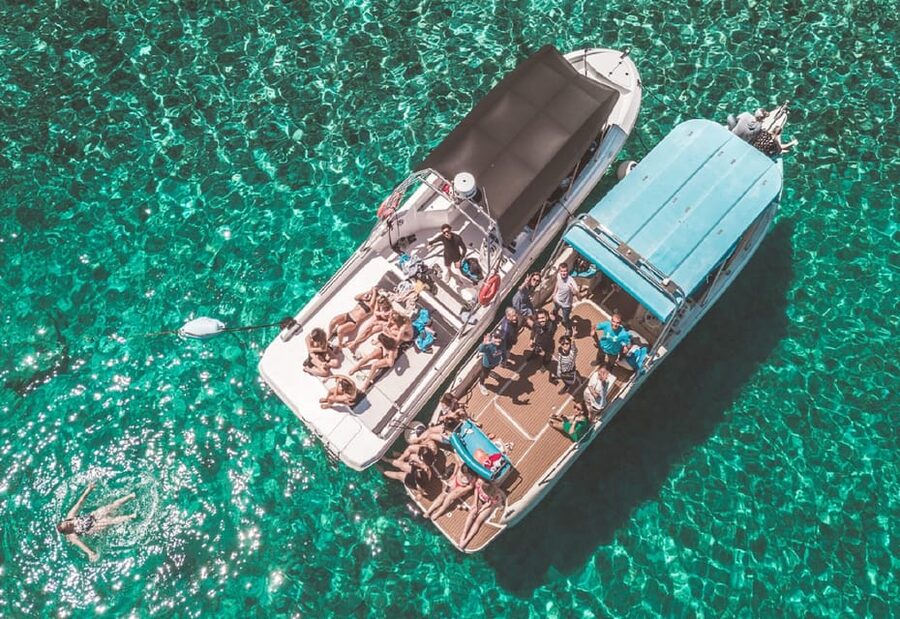 From Split: Blue Cave & 5 Islands Amazing Speedboat Tour - Budikovac Blue Lagoon: your best swimming and snorkeling payoff