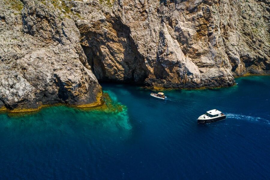 From Split: Blue Cave and Hvar Guided Tour by Luxury Boat - Budikovac Blue Lagoon: swim, snorkeling gear, and the best time to breathe