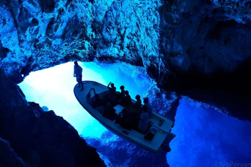 From Split: Blue Cave, Hvar, Mamma Mia, 5 Islands boat Tour - Early Blue Cave Light, Why Timing Changes Everything
