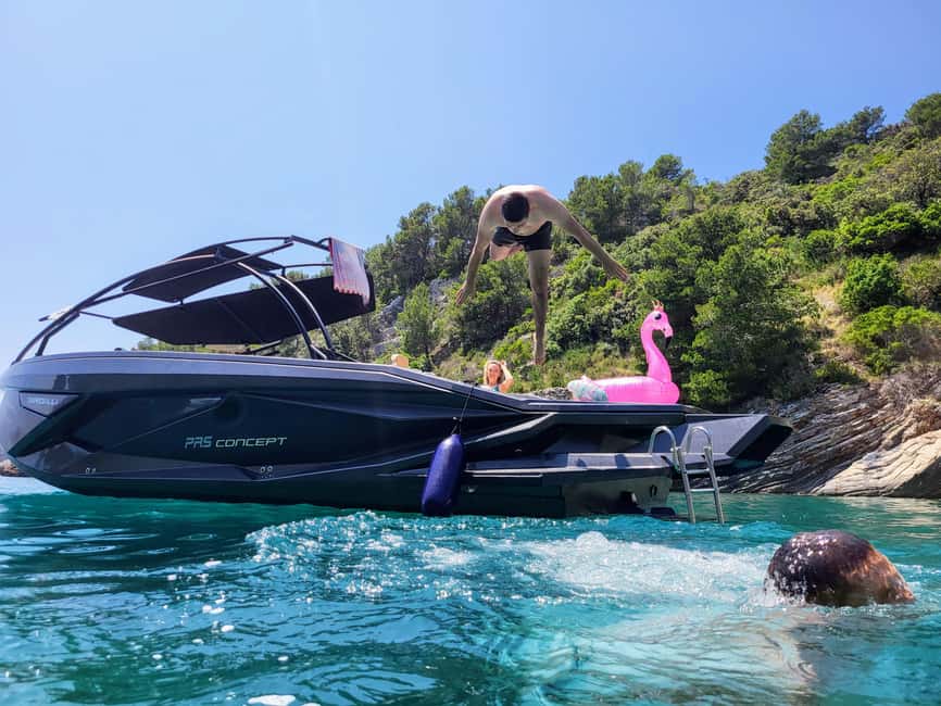 From Split: Blue Cave, Hvar, Mamma Mia, 5 Islands boat Tour - What You Pay for the Blue Cave, and Why Cash Is Part of the Plan