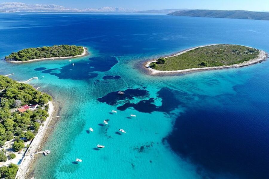 From Split: Blue Lagoon & 2 Islands half-day Private - From Split to Trogir: the ride sets the tone