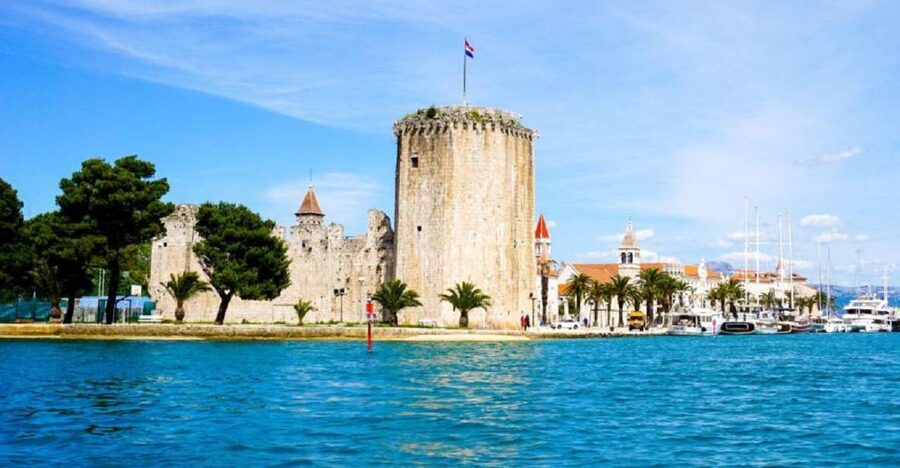 From Split: Blue Lagoon, Šolta, and Trogir Speedboat Tour - Trogir, the Stone Beauty Stop With UNESCO Perks