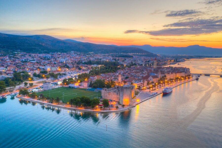 From Split: Blue Lagoon & Trogir Boat Trip with Snorkeling - Solta and the Shipwreck Stop, the Water-Hugging Highlight