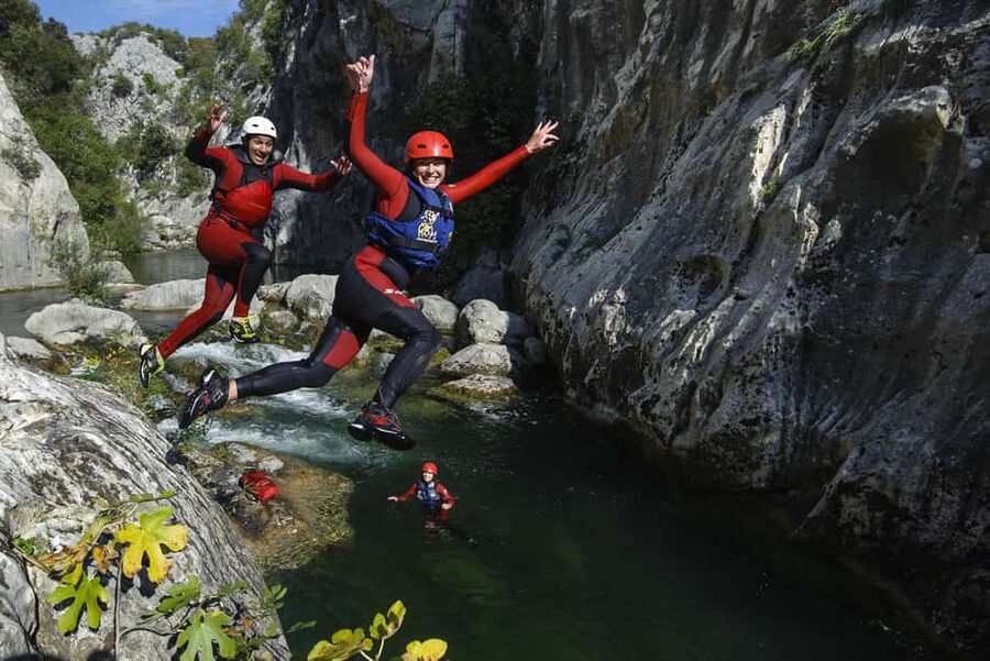 From Split: Canyoning on the Cetina River - From Split to Zadvarje, then Down to the River
