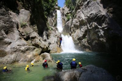 Canyoning on the Cetina River