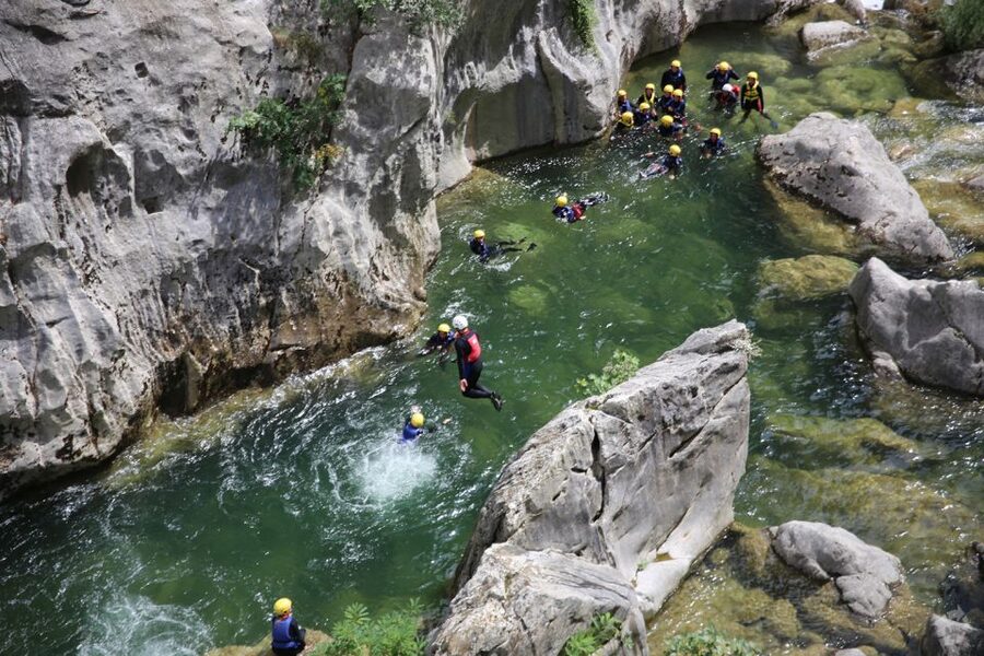 From Split: Canyoning on the Cetina River - How Hard Is It, Really? Fitness, Fear, and Group Pace
