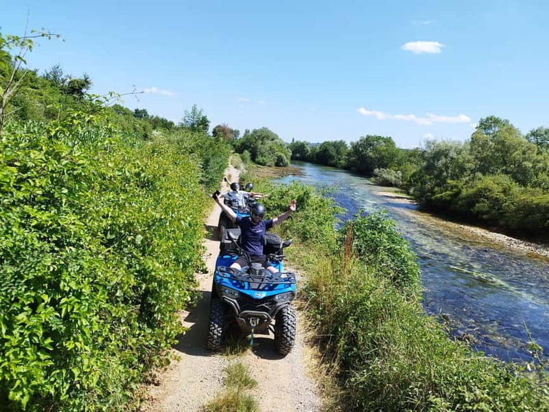 From Split: Dinara Nature Park Quad Adventure with Swimming - Getting from Split to Hrvace, and the two meeting points that can catch you