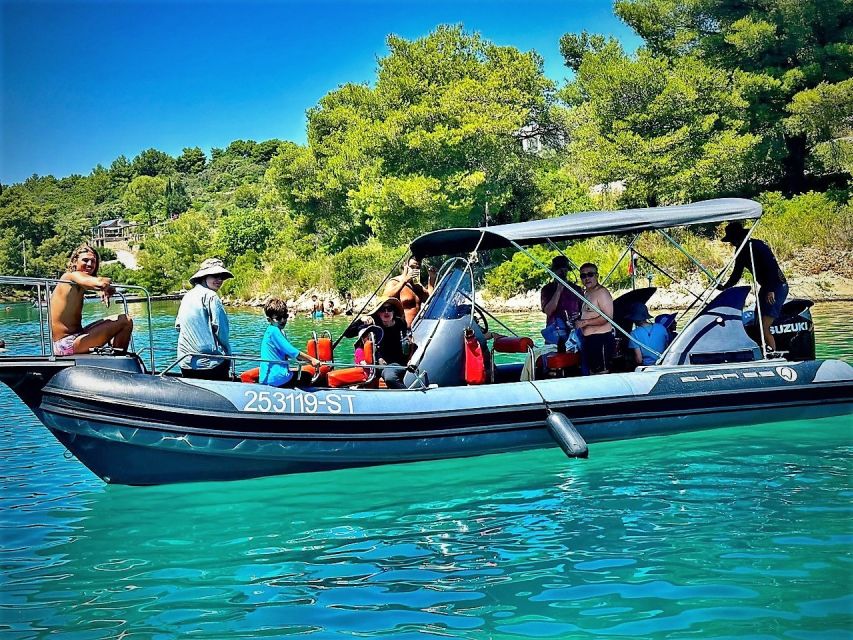 From Split: Half-day Trogir Tour & Speedboat to Blue Lagoon - Boat comfort, wind jackets, and why small groups beat big island buses