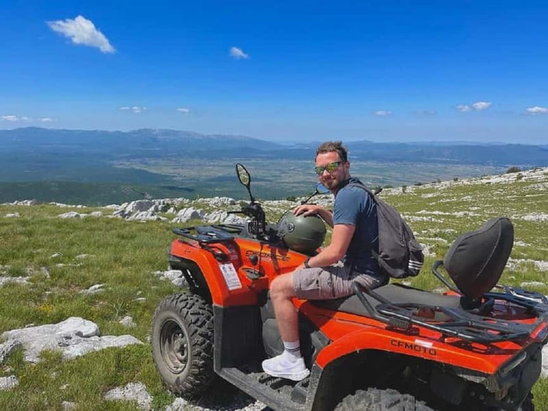 From Split: Off-Road Quad Safari Experience - What 3 hours feels like, from ride training to viewpoint time
