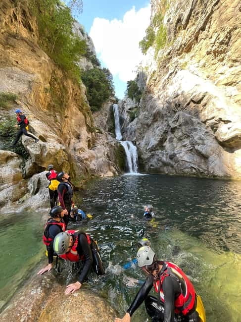 From Split/Omiš: Canyoning Cetina River + Free Photos/Video - The Cetina Canyon Itself: Clear Pools, Tight Passages, and a 50m Waterfall