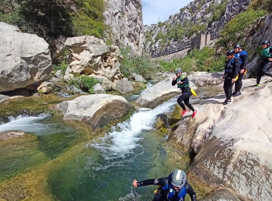 From Split/Omiš: Canyoning Cetina River + Free Photos/Video - What the 2.5-Hour Canyon Time Feels Like in Practice