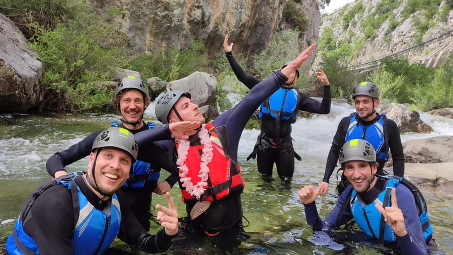 From Split/Omiš: Canyoning Cetina River + Free Photos/Video - How the Return Works After the Climb Out